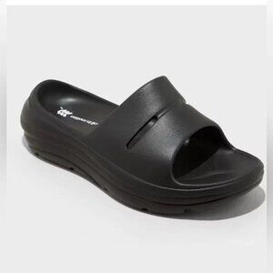 NEW Women's Nox Eva Slide Sandals - All In Motion™ Black 10